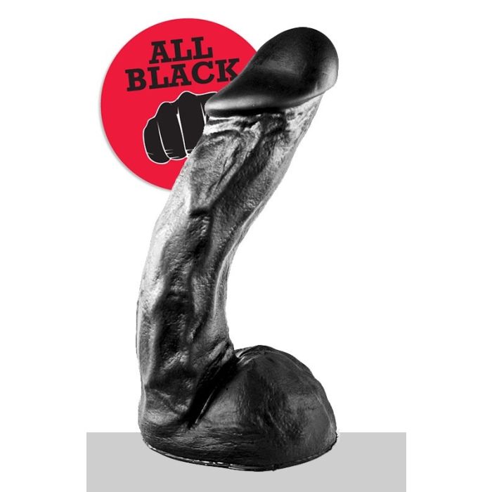 All Black Jeffrey Dildo Cm Kopen Bij Sextoyland
