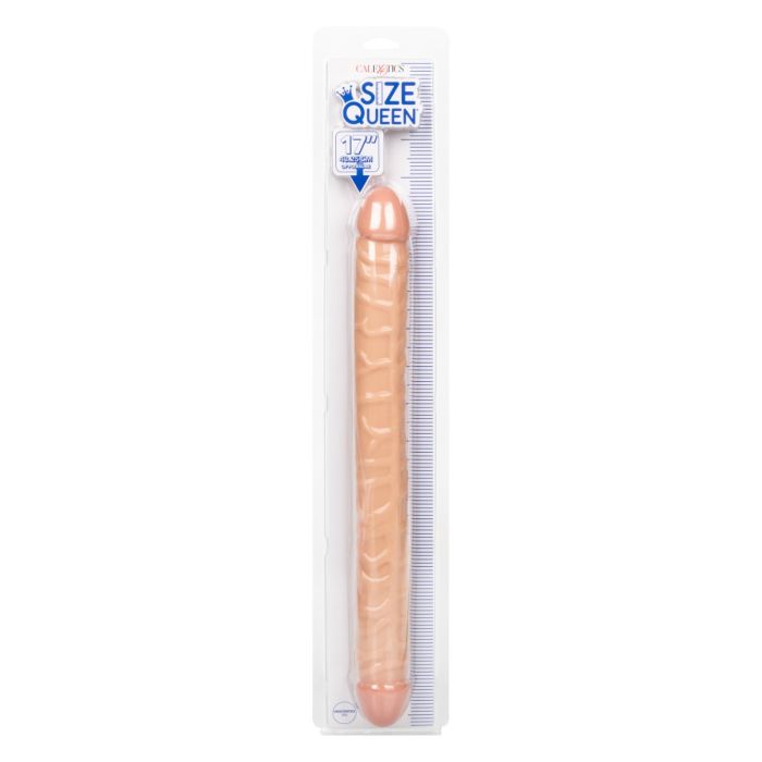 Dubbele Dildo Size Queen 43 Cm Huidskleur Kopen Bij Sextoyland