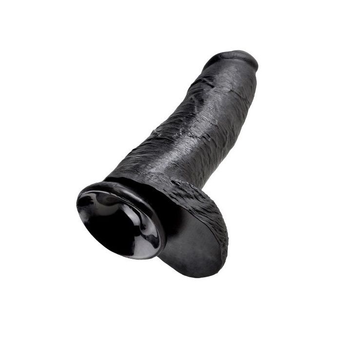 Zwarte Dildo Met Ballen Cm Kopen Bij Sextoyland