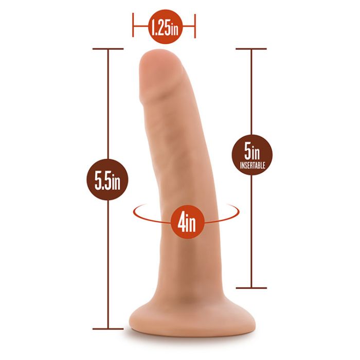 Dr Skin Dildo Met Zuignap Cm Kopen Bij Sextoyland