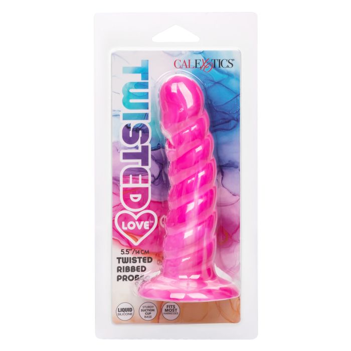 Dildo Twisted Ribbed Roze Kopen Bij Sextoyland