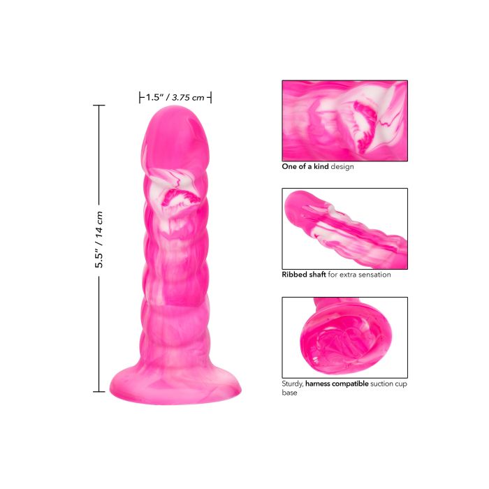 Dildo Twisted Ribbed Roze Kopen Bij Sextoyland