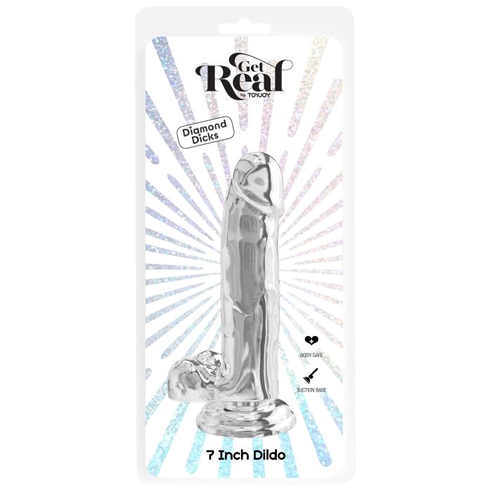 Realistische Dildo Met Ballen Cm Clear Kopen Bij Sextoyland