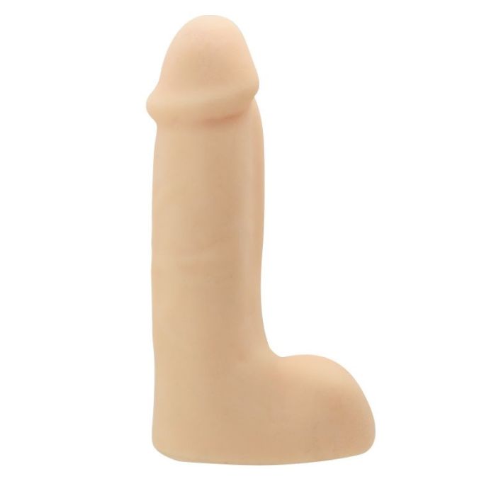 Buigzame Dildo Met Balzak Huidskleur Kopen Bij Sextoyland