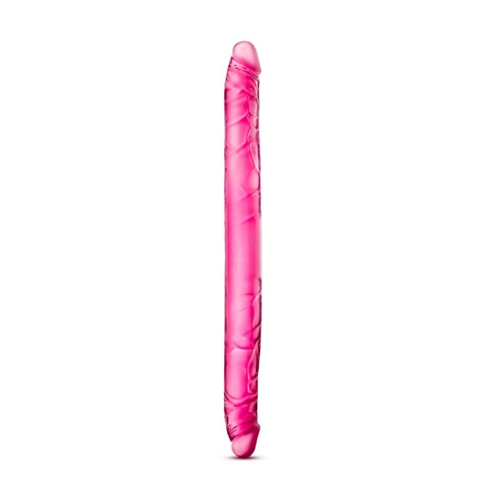 Geaderde Dubbele Dildo Roze Kopen Bij Sextoyland
