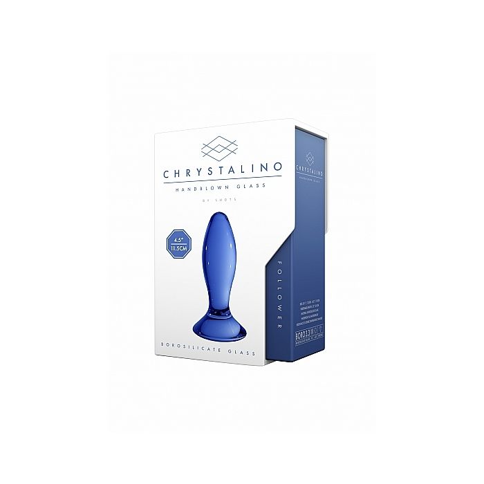 Glazen Dildo Follower Blauw Kopen Bij Sextoyland