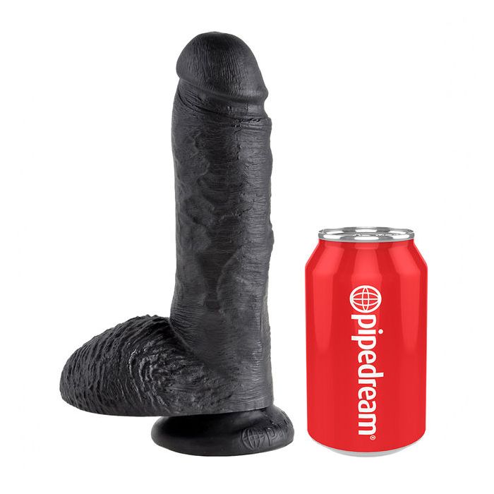 Zwarte Realistische Xl Dildo Met Ballen Cm Kopen Bij Sextoyland