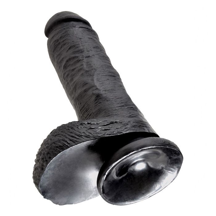 Zwarte Realistische Xl Dildo Met Ballen Cm Kopen Bij Sextoyland