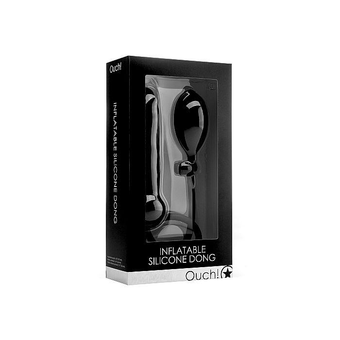 Opblaasbare Siliconen Dildo Zwart Kopen Bij Sextoyland Be
