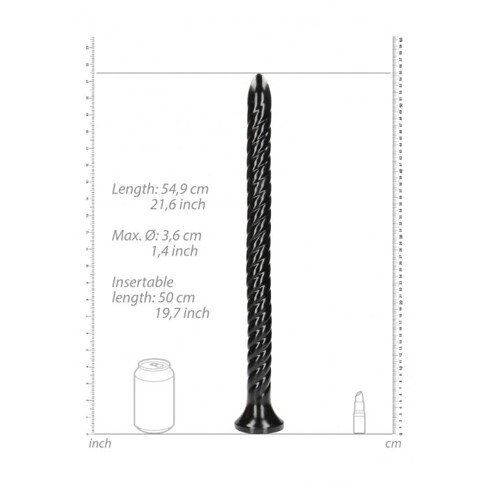 XXL Dildo Swirled Anal Snake 54 Cm Kopen Bij Sextoyland