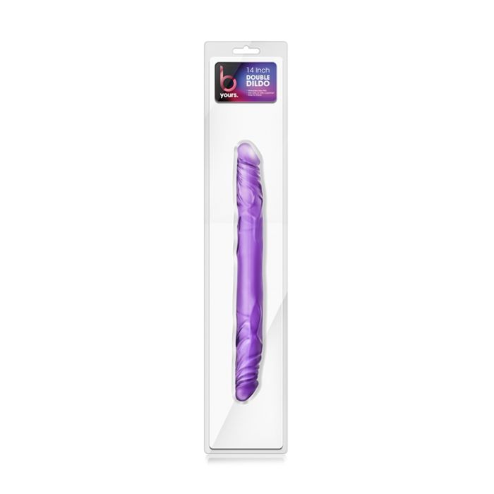 Paarse Dubbele Dildo Cm Kopen Bij Sextoyland