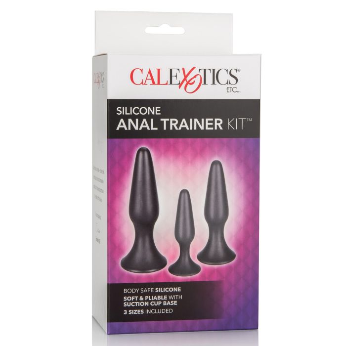 Siliconen Anal Trainer Buttplug Set Zwart Kopen Bij Sextoyland Be