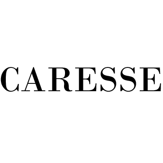 CARESSE