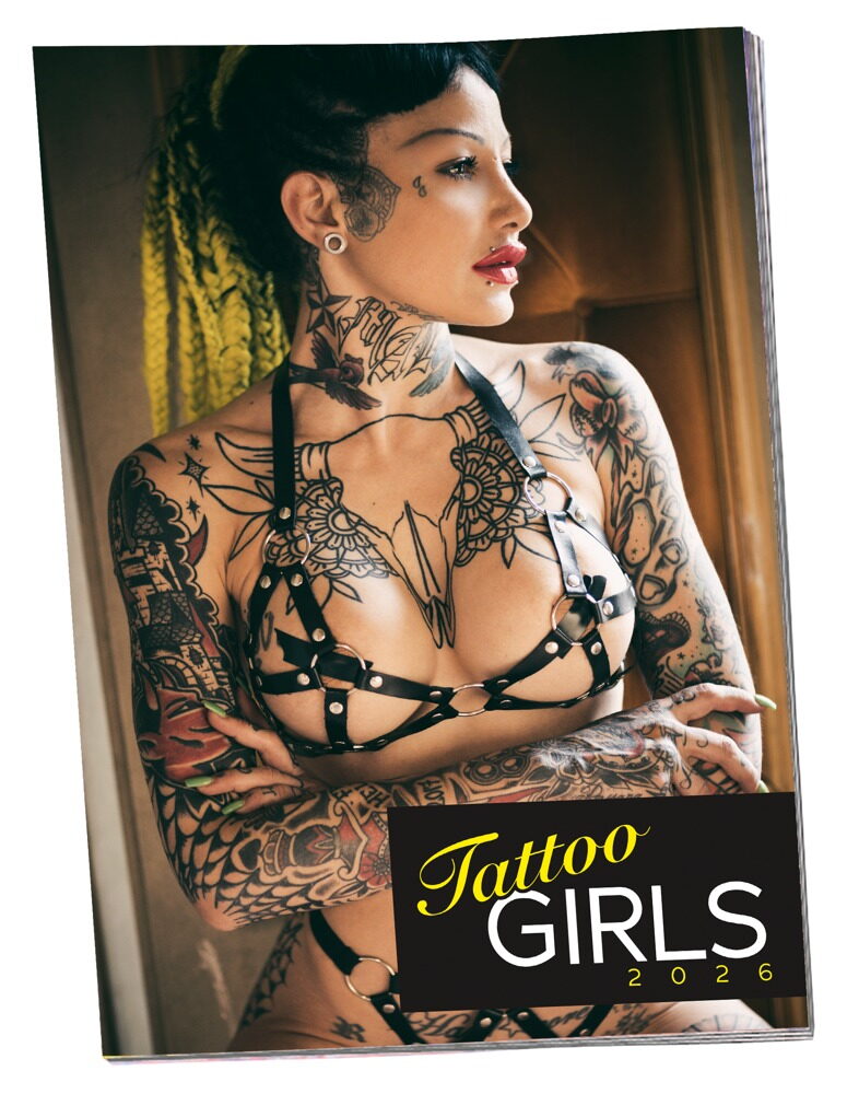 Pin-Up Kalender Tattoo Girls 2026