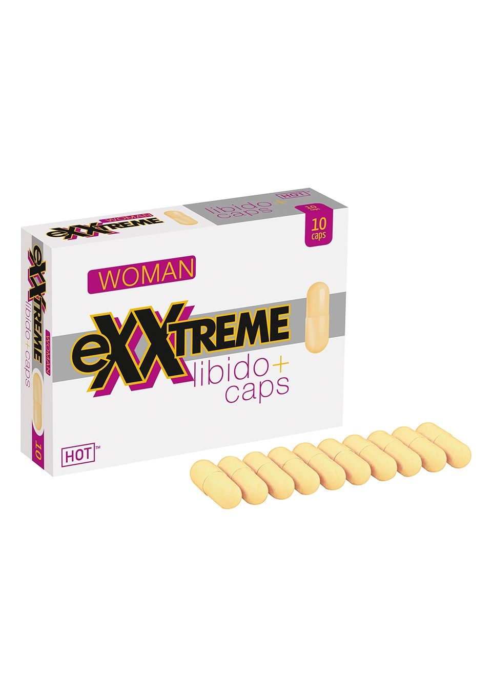 eXXtreme Libido Caps Woman - 10 Stuks