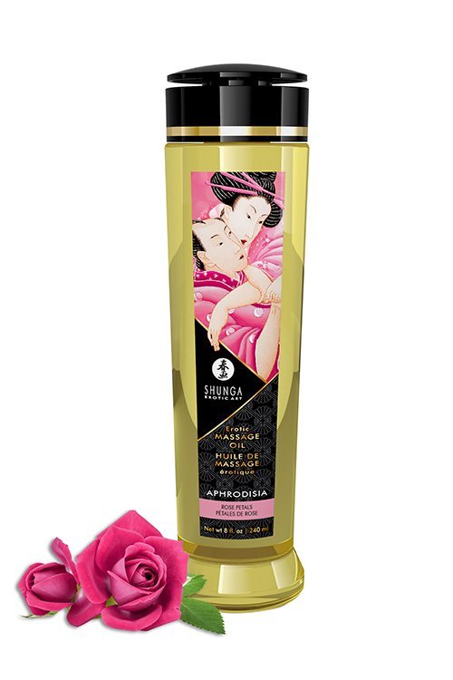 Shunga - Organica Massage Olie Roses 240 ML