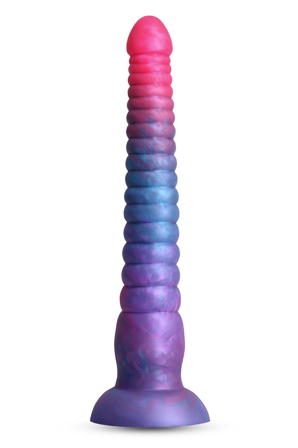 Stacked Dildo 23 cm - Roze/Blauw