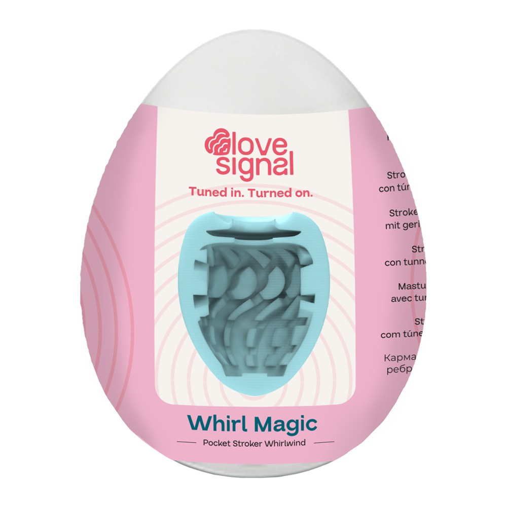 Love Signal Whirl Magic Pocket Stroker