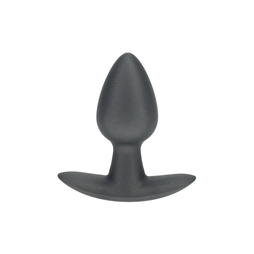 Buttplug Small Gunmetal - 6,5 cm