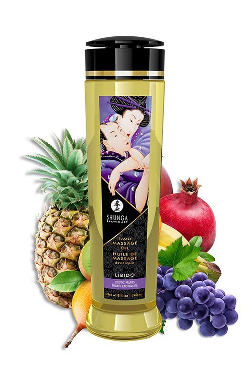 Shunga - Organica Massage Olie Exotic Fruits 240 ML