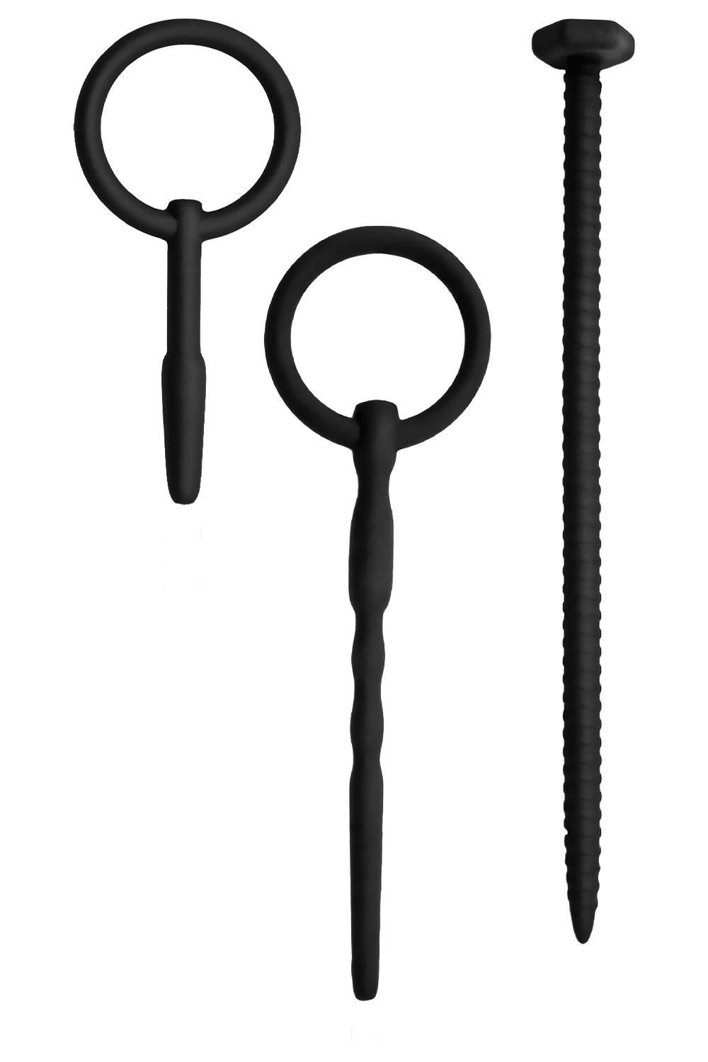 3 in 1 Set Penis Pluggen Knot Knot