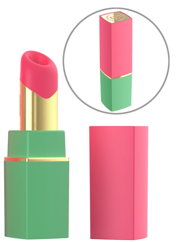 Womanizer Beauty Clitoris Stimulator in Lipstick-design - Groen