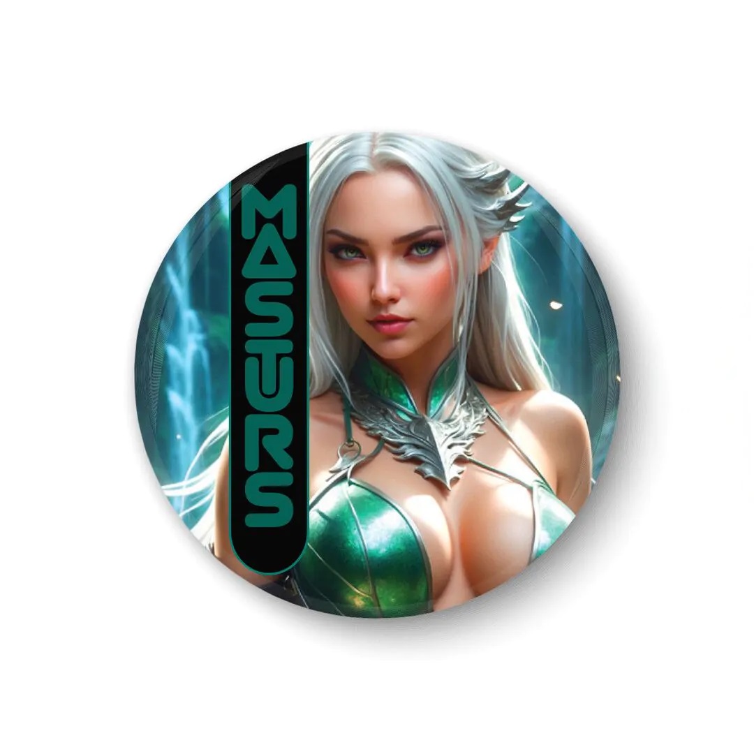 Masturs Ayla - Forest Warrior - Button