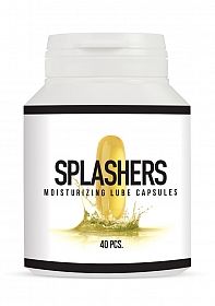 Splashers - Glijmiddel Capsules 40st.