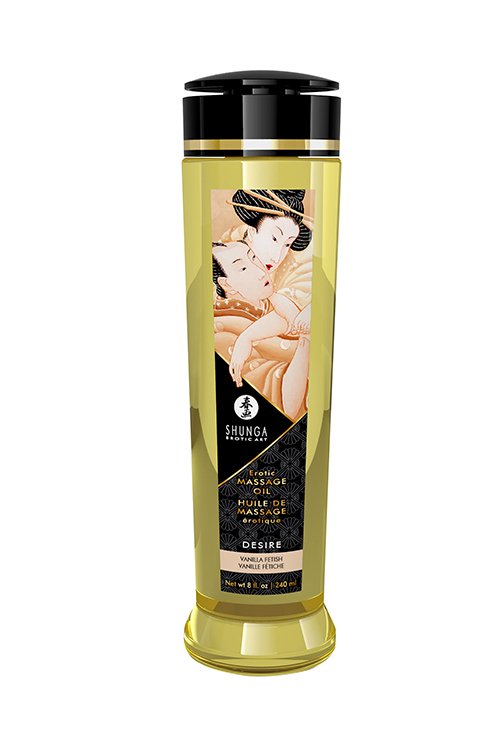 Shunga - Organica Massage Olie Vanilla Fetish 240 ML