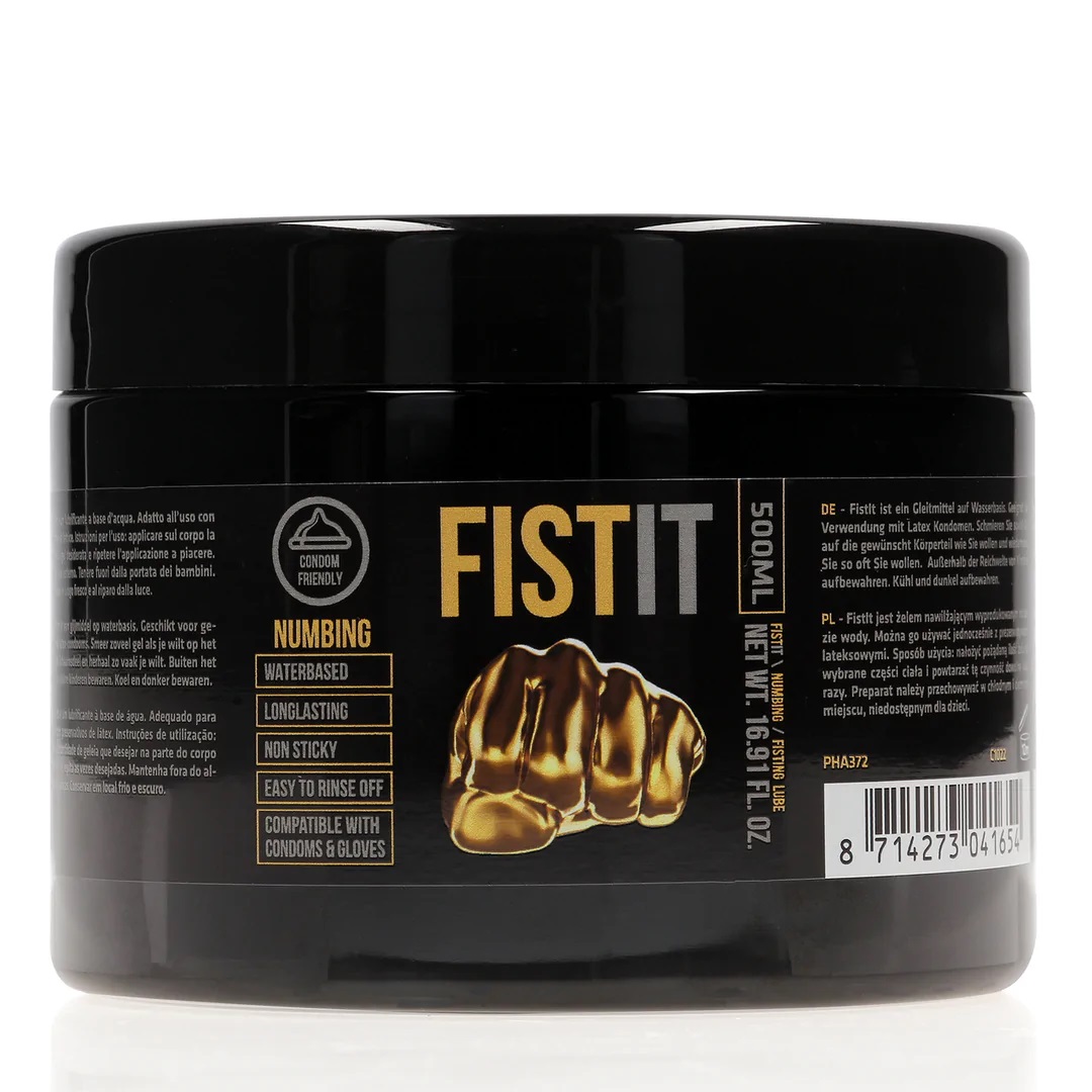 Fist It Glijmiddel Numbing - 500 ml