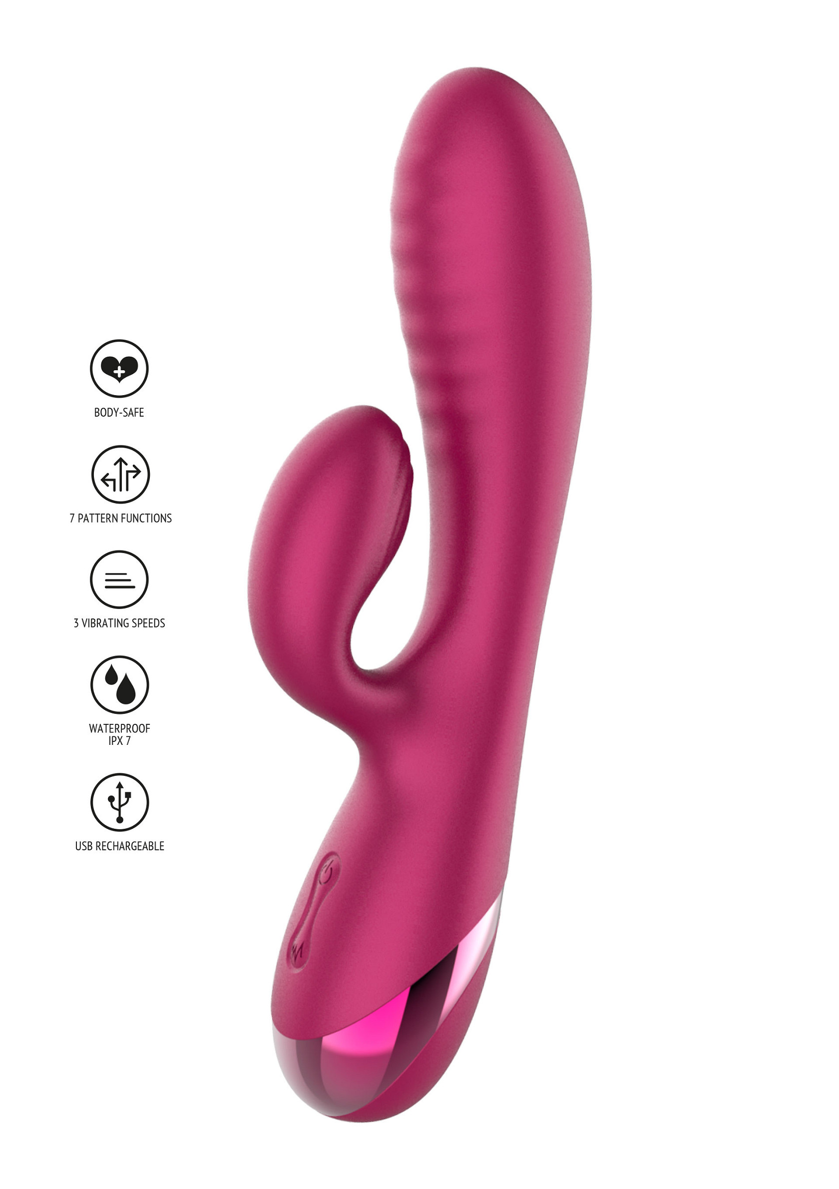 Clitoris & G-Spot Vibrator Xocoon Forever Love - Roze