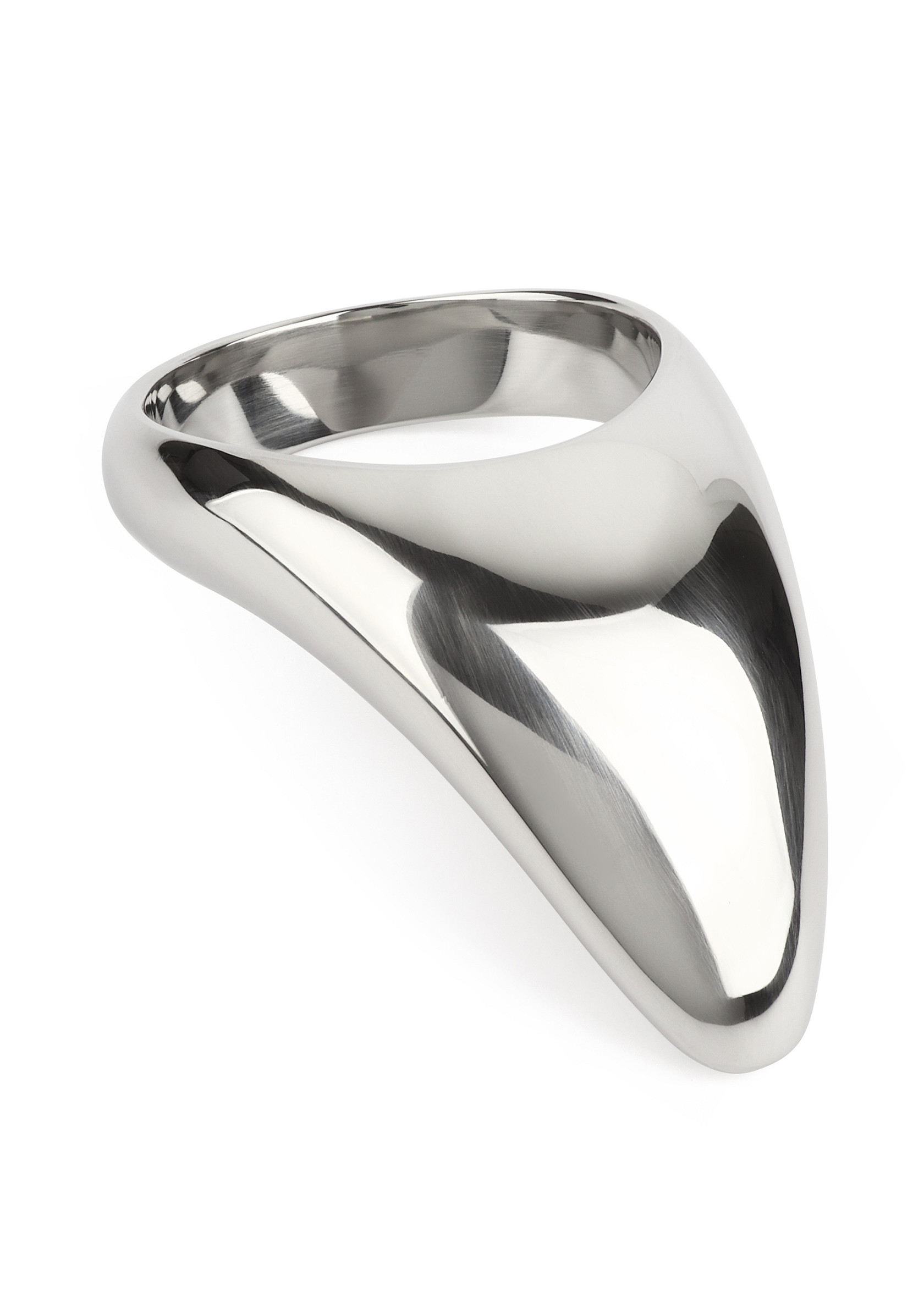 Cockring Mr. Steel Teardrop 5 cm