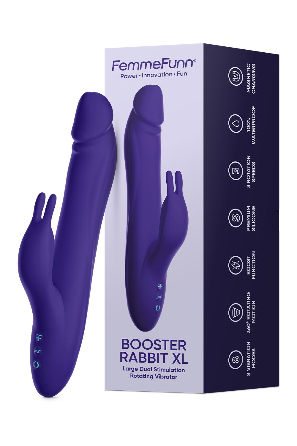Rabbit Vibrator Booster XL - Paars