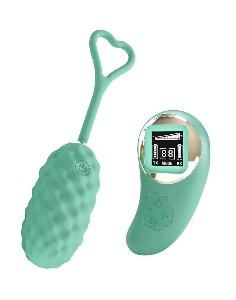 Vibrerend Ei Vivian Pretty Love - Groen