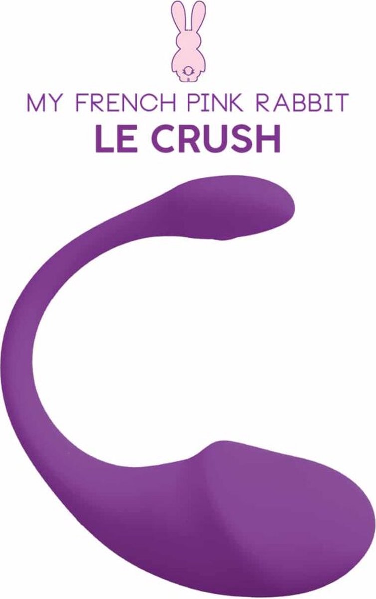Vibrerend Eitje Clara Morgane Le Crush - Paars