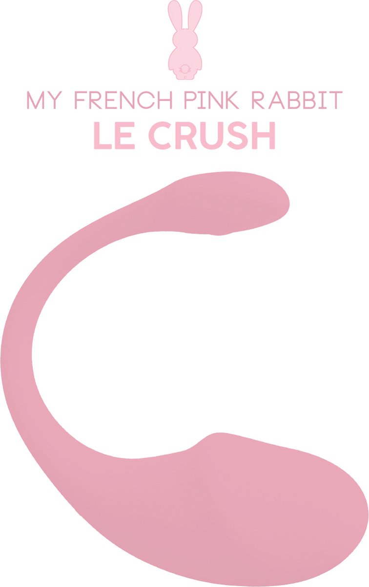 Vibrerend Eitje Clara Morgane Le Crush - Roze