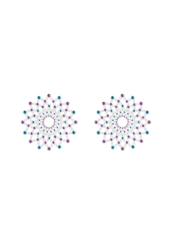 Tepelstickers Pasties Charm II - Blauw