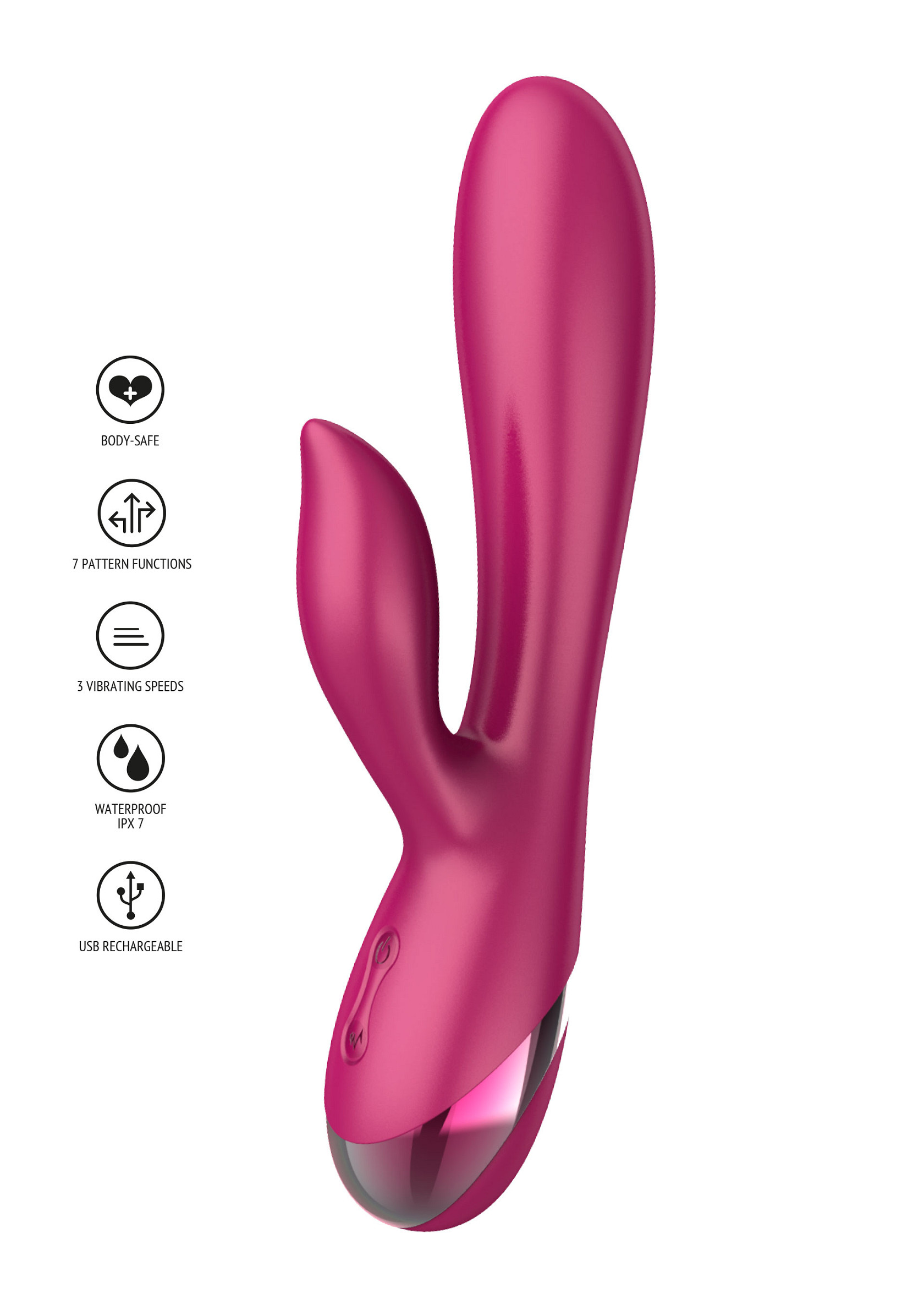 Clitoris & G-Spot Vibrator Xocoon Endless Love - Roze