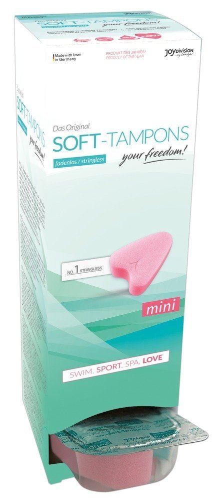 Soft Tampons zonder touwtje JOYdivision - 10 St Mini