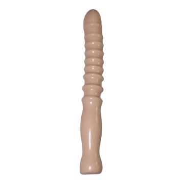 Huidkleurige Anaal Twist dildo 