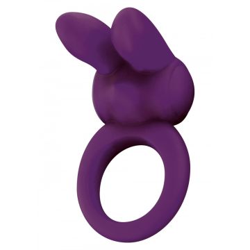 EOS Vibrerende Rabbit Cockring - Paars