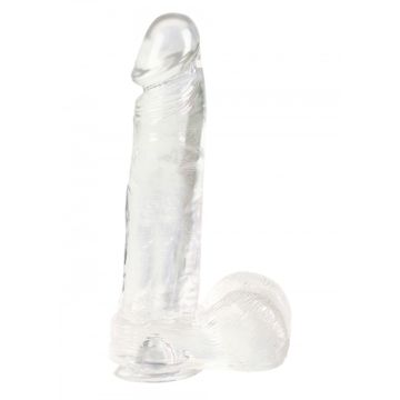 Realistische Dildo met Ballen en Zuignap -  22 cm