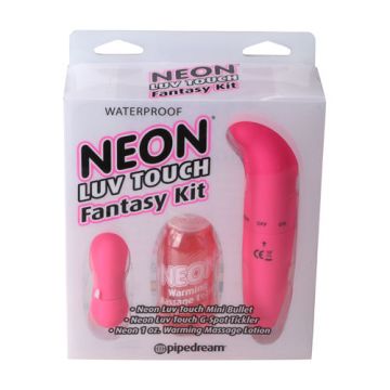 Neon Luv Touch Fantasy Vibrator Kit