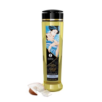 Shunga - Organica Massage Olie Coconut Thrills 240 ML