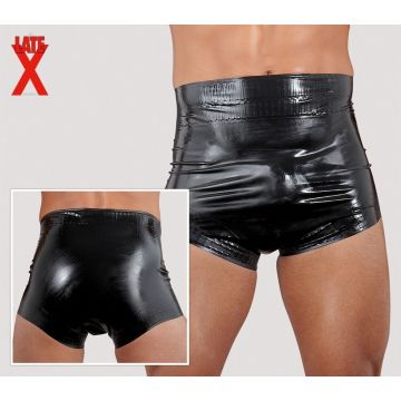 Latex boxershort taille hoog