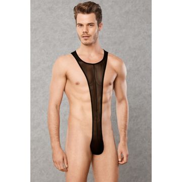 Doreanse Sexy Heren String Body - Zwart