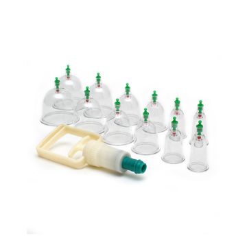 Bondage Play - Cupping Set met 12 Cups