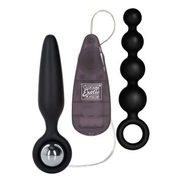 Anaal Plug Booty Call Vibro Kit - Zwart