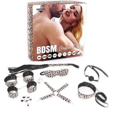 BDSM Bondage Kit - Leopard