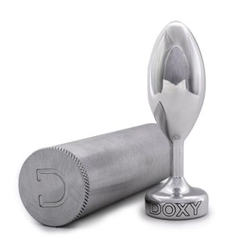 Doxy Smooth Butt Plug - Zilver